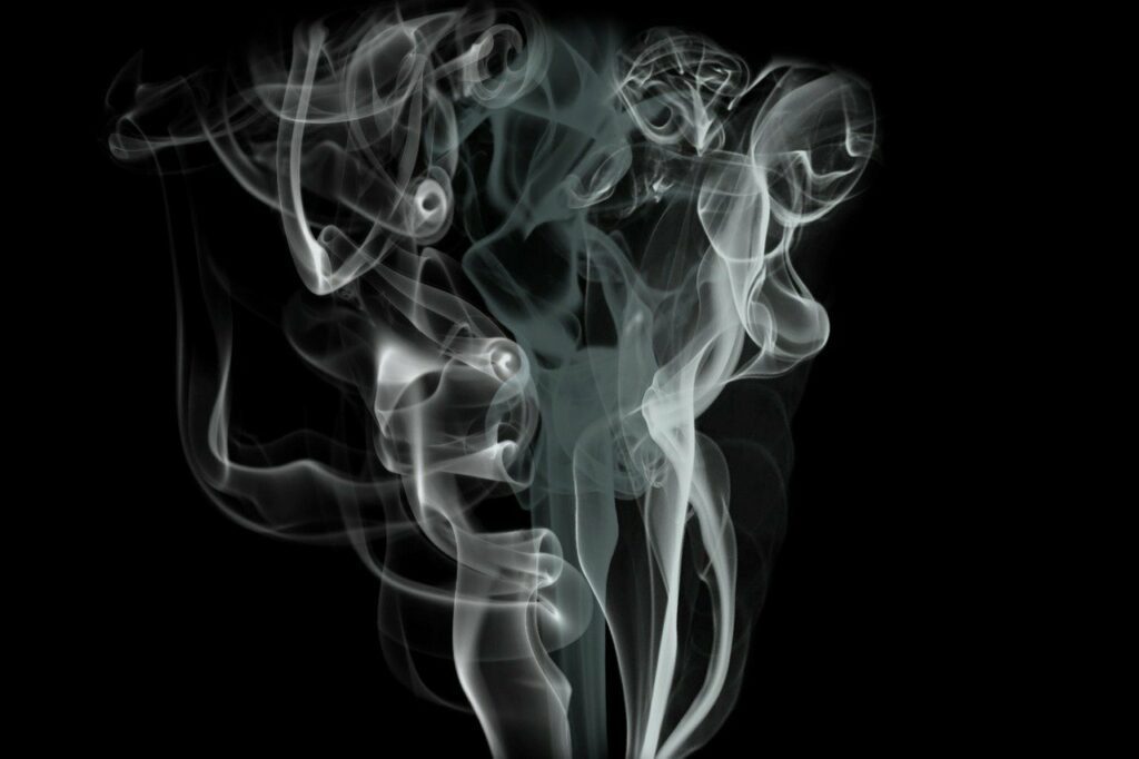 Rauch Qualm Zigarette Schadet rauchen dem Muskelaufbau
