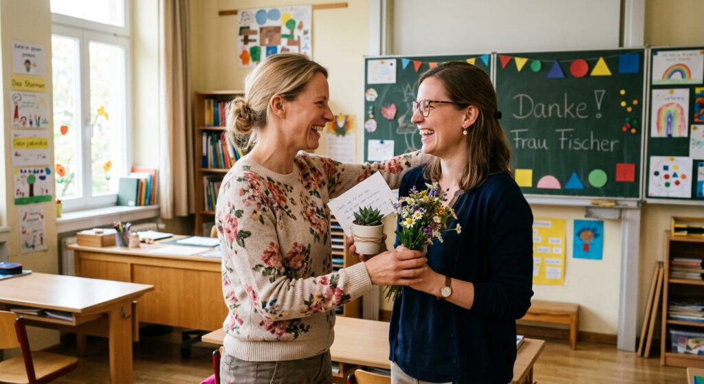 Danke an die Lehrerin von Eltern 2026 Schöne Texte, Dankessprüche und persönliche Ideen