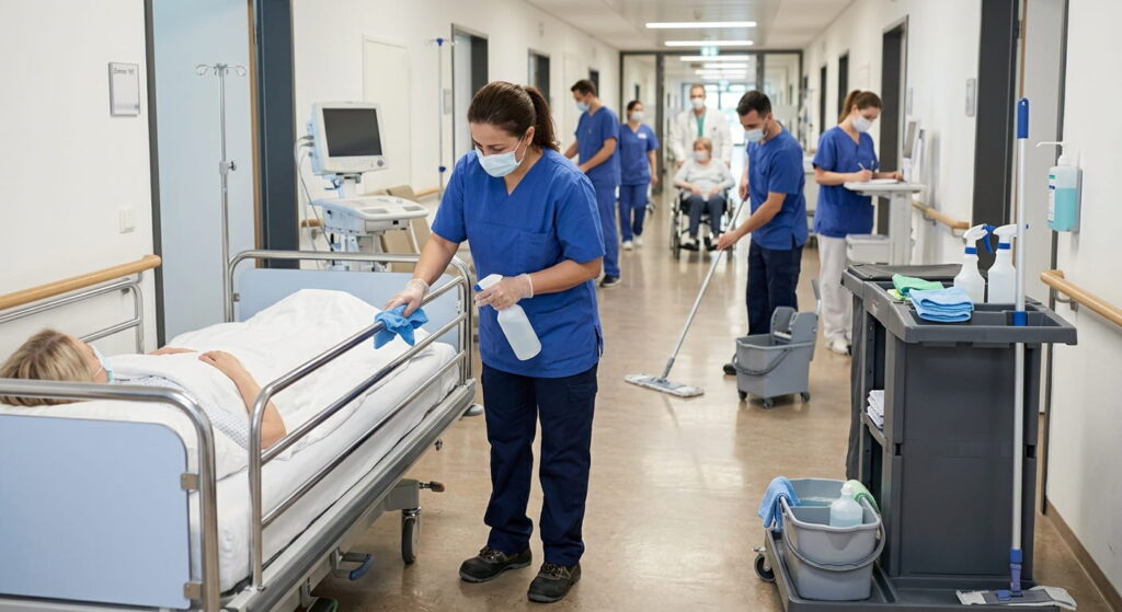 Welche Normen gelten bei Reinigung und Desinfektion